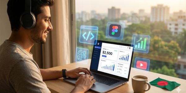 ২০২৬ সালের সেরা ৫টি হাই-পেইড রিমোট জব: ঘরে বসেই ডলার আয়ের সুযোগ ও কমপ্লিট গাইডলাইন